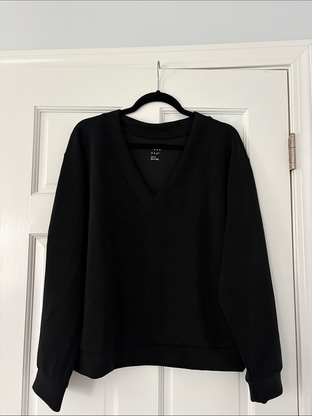 Black V-Neck Women’s Sweater